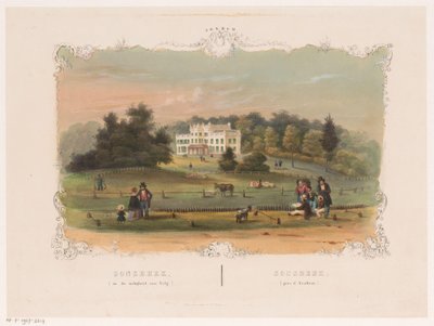 Vue sur le domaine de Sonsbeek - Hendrik Wilhelmus Last (attributed to)
