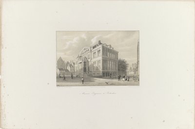 Vue du Musée Boijmans à Rotterdam, 1854 - Hendrik Wilhelmus Last