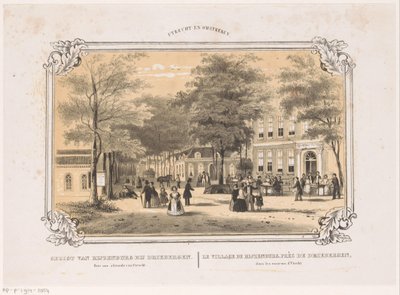 Vue de Rijzenburg - Hendrik Wilhelmus Last