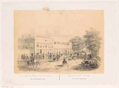 Vue de la Grande Bazar Royale à La Haye - Hendrik Wilhelmus Last