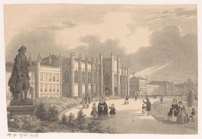 Vue du Willemshof dans le Willemspark vers 1849 - Hendrik Wilhelmus Last