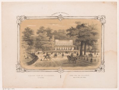 Société dans le Haarlemmerhout à Haarlem - Hendrik Wilhelmus Last