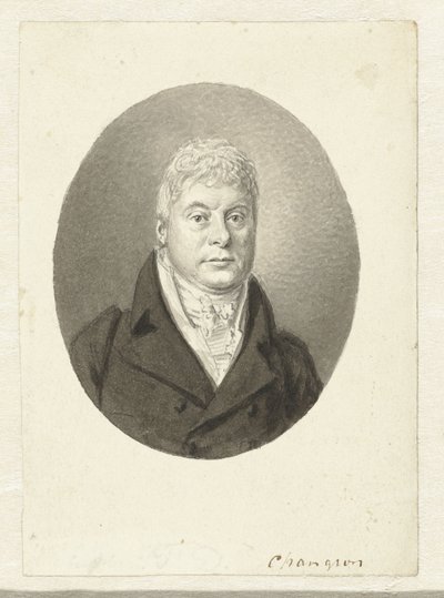 Portrait de F.D. Changuion - Hendrik Willem Caspari