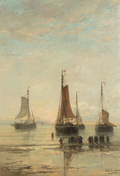 Bateaux de Scheveningen à l