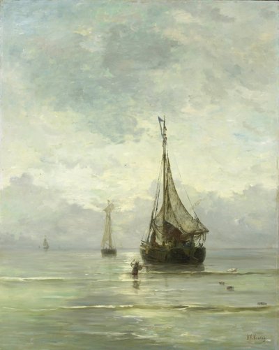 Mer calme - Hendrik Willem Mesdag