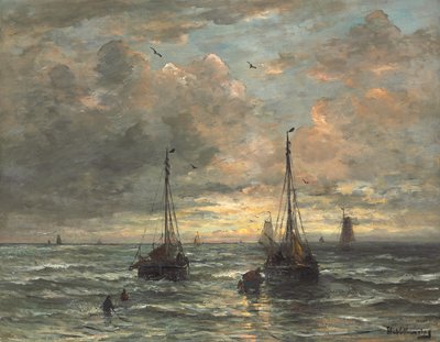 Retour de la flotte de pêche - Hendrik Willem Mesdag