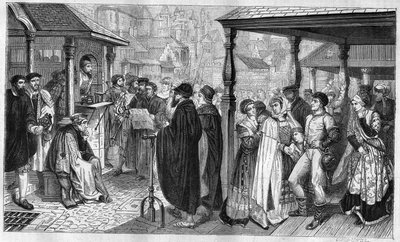 Publication des édits de Charles V à Anvers : en 1550, une loi stipule que toute personne convaincue d