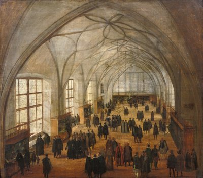 La salle Vladislav au château de Prague - Hendrik the Younger Steenwyck