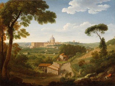 Le Vatican depuis Monte Mario - Hendrik van Lint