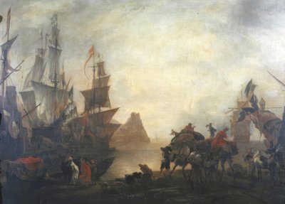 Port maritime oriental - Hendrik van Minderhout