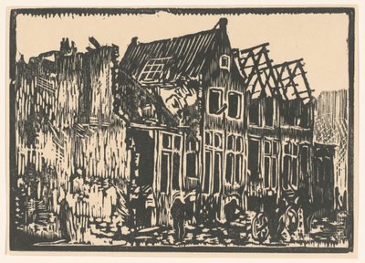 Maisons et ruines - Hendrik van Straten
