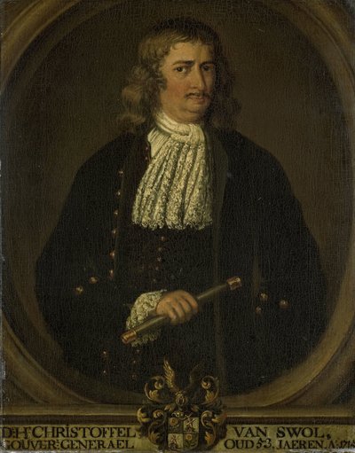 Portrait de Christoffel van Swoll, Gouverneur Général des Indes Orientales Néerlandaises - Hendrik van den Bosch (copy after)