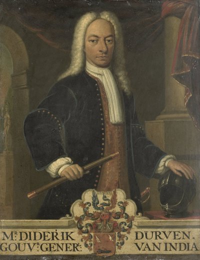 Portrait de Diederik van Durven, gouverneur général des Indes orientales néerlandaises - Hendrik van den Bosch