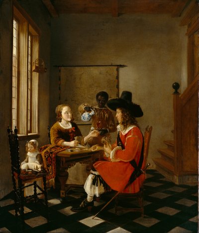 Le Jeu de Cartes, c.1660 - Hendrik van der Burch