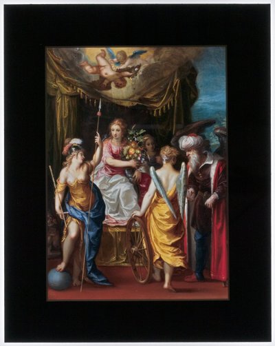 Minerva, Abundantia et Fortuna - Hendrik van the Elder Balen