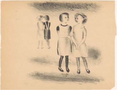 Filles dans la rue - Henk Henriët