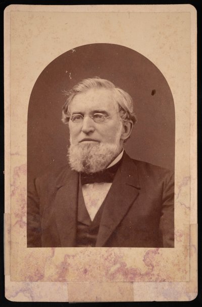 Portrait de Joseph Cummings 1817-1890, avant 1890 - Hennigar and Gittings