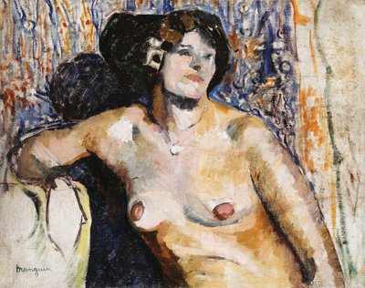 Nu assis - Henri Charles Manguin