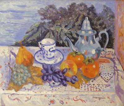 Grenades, kaki, étain - Henri Charles Manguin