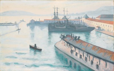 Le Dispatch Boat - Henri Charles Manguin