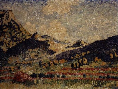 Étude pour les petites montagnes des Maures - Henri Edmond Cross