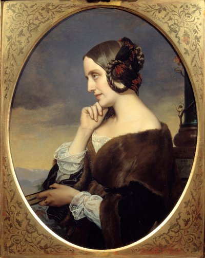 Portrait de Marie de Flavigny (1805-1876) comtesse d