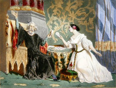 Rosine Stolz (1815-1903) et Paul Barroilhet (1810-71) dans l