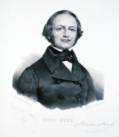 Henri Herz (1803-88) - Henri (after) Grevedon
