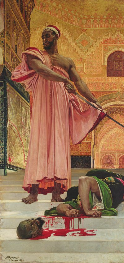 Exécution sans procès sous les rois maures à Grenade - Henri Alexandre Georges Regnault