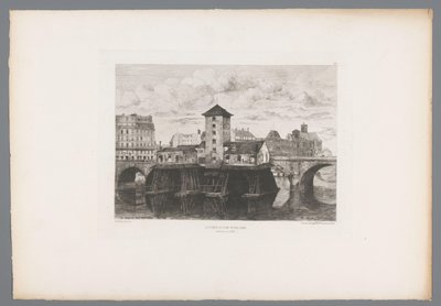 Vue du Pont Notre-Dame - Henri Alexandre Saffrey
