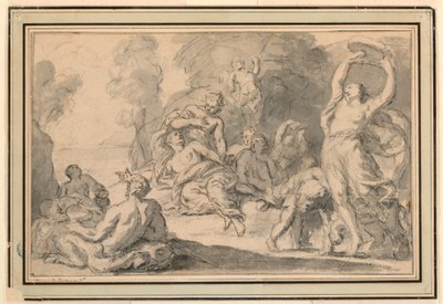 Réjouissance bacchanale - Henri Antoine de Favanne