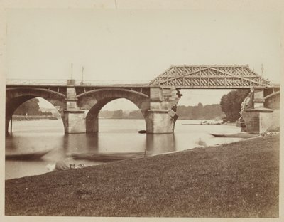 Le Pont de Saint-Cloud après la guerre franco-prussienne - Henri Bevan