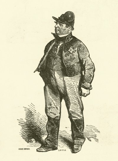 Le Conducteur de diligence - Henri Bonaventure (after) Monnier