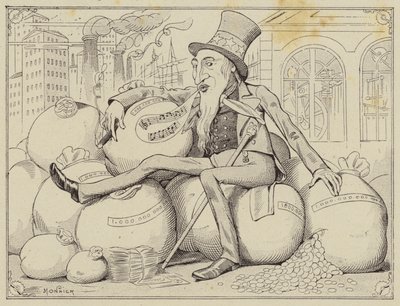 Oncle Sam - Henri Bonaventure (after) Monnier