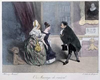 Un mariage de raison - Henri Bonaventure Monnier