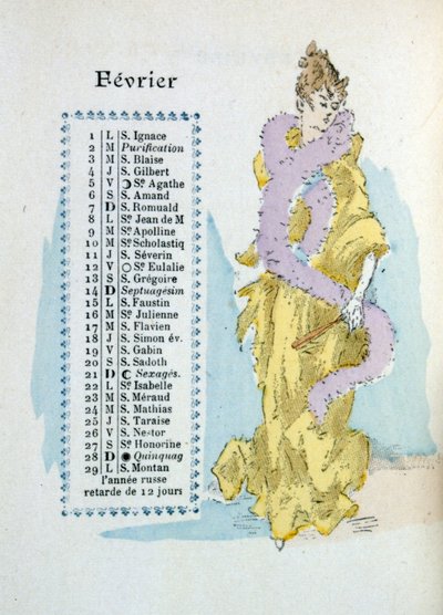 Février - Henri Boutet