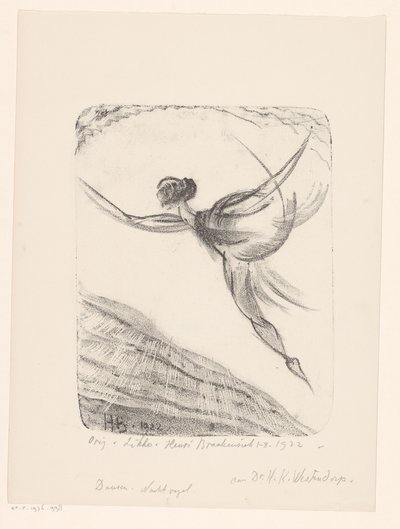 Dansen. Nachtvogel - Henri Braakensiek (signed by artist)