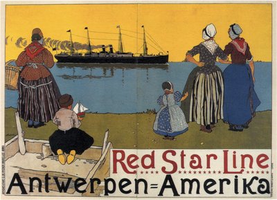 Red Star Line - Henri Cassiers