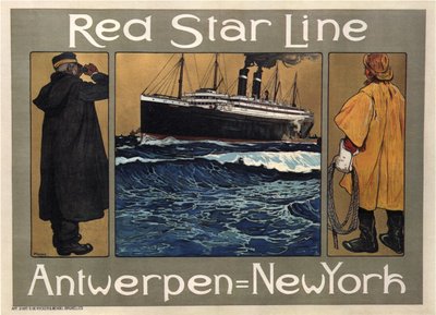 Red Star Line, 1908 - Henri Cassiers