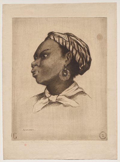 Une femme africaine, d