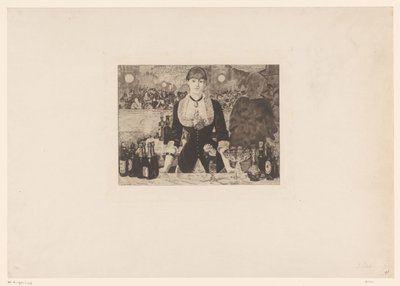 Bar aux Folies-Bergère - Henri Charles Guérard