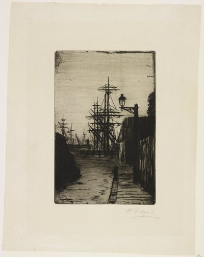 Docks - Henri Charles Guérard