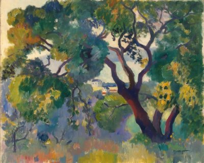 Paysage près de St. Tropez - Henri Charles Manguin