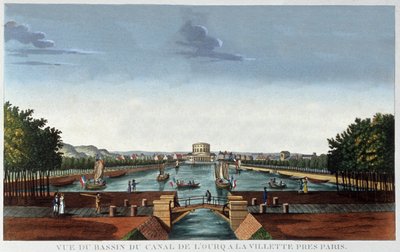 Bassin de la Villette, Paris - Henri Courvoisier Voisin