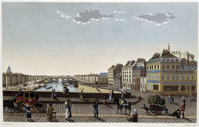 Paris, le pont Notre-Dame - dans "Vues de Paris" par Courvoisier - Henri Courvoisier Voisin