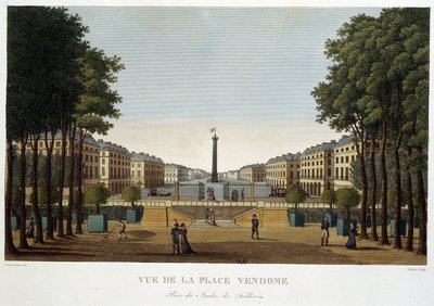 Place Vendôme, vue d