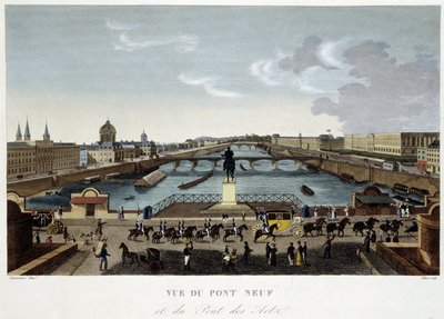 Vue du nouveau pont - Henri Courvoisier Voisin