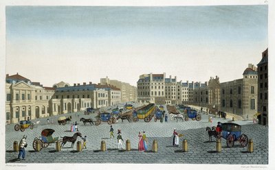 Vue du Palais Royal et du Château d