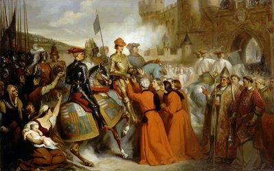 Entrée de Charles VII à Rouen, 10 novembre 1449 - Henri Decaisne