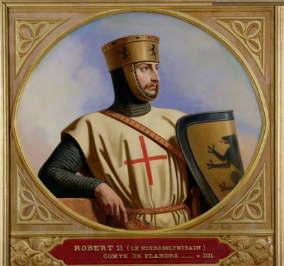 Robert II le Hiérosolymitain, comte de Flandre (d.1111) 1843 - Henri Decaisne